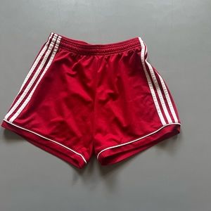 Red Adidas Shorts